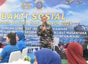 Dalam Rangka Memperingati Armada RI Ke 79, Lanal Kendari Gelar Tiga Jenis Bakti Sosial