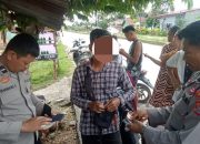 Diduga Edarkan Upal, Seorang Pemuda di Amankan Polsek Konda