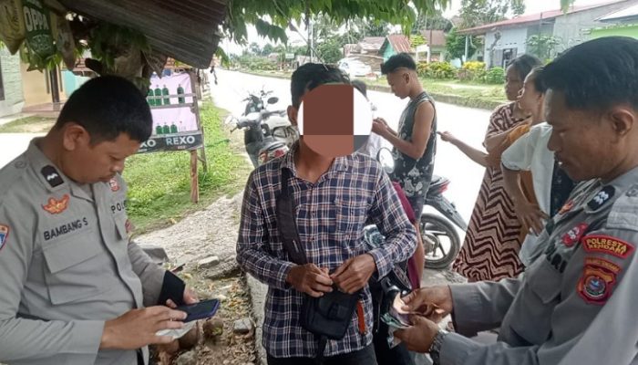 Diduga Edarkan Upal, Seorang Pemuda di Amankan Polsek Konda