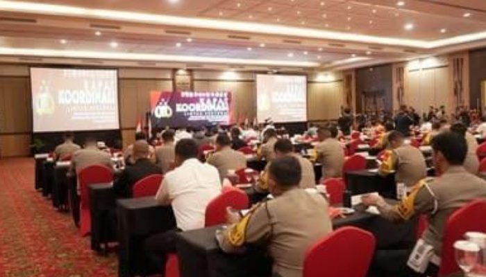Kapolres Pelabuhan Makassar Hadiri Rapat Koordinasi Lintas Sektoral Operasi Lilin 2024, Tingkat Polda Sulsel