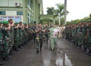 Kunker di Korem 143/HO, Pangdam XIV/Hasanuddin Apresiasi Kinerja Prajurit Korem 143/HO