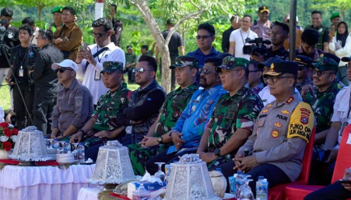 Danrem 143/HO Terima Kunjungan Menteri Pertanian RI di Kabupaten Konawe