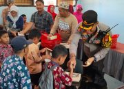 Kapolres Palopo AKBP Safi’i Nasfsikin Pimpin Pemberian Makan Bergizi  Gratis