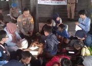 Polsek Paotere dan Mahasiswa Unhas Cetak Generasi Emas Indonesia Melalui Sistem Pembelajaran I-Learn 11.0.