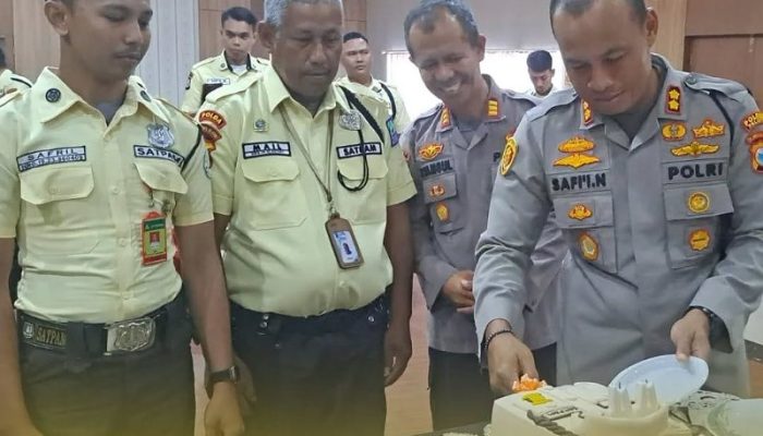 Polres Palopo Gelar Syukuran HUT Satuan Pengamanan (Satpam) ke 44
