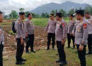 AKBP Safi’i Nafsikin Pimpin Pengecekan Lahan Program Ketahanan Pangan Untuk Kemandirian Masyarakat