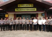 Tim Monev Mabes Polri Tinjau Ketahanan Pangan Dan Pengawasan Senpi di Polres Pelabuhan Makassar