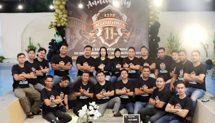 Peringati Anniversary ke 11 Tahun, Leting 4238 Polres Konawe gelar silahturahmi di Soropia