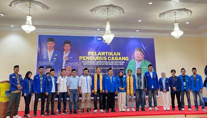Pengurus Cabang PMII Kota Kendari Masa Khidmat 2024—2025 Resmi Dilantik Oleh Pengurus PB PMII