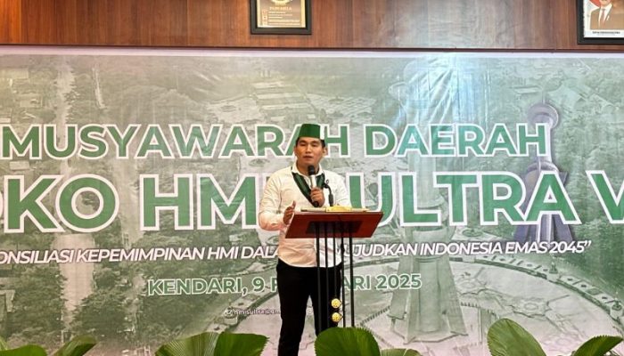 Gelar Musda Ke VII, Pj Ketua Badko HMI Sultra, Tekankan Pentingnya Memilih Pemimpin Yang Memiliki Visi Jelas Untuk Organisasi