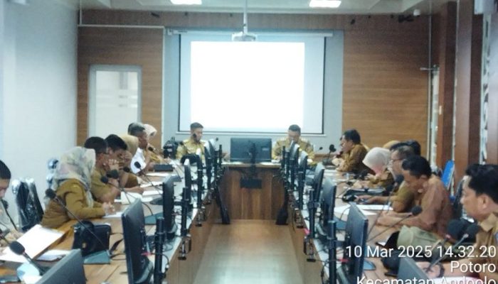 Jelang Lebaran, Bupati Konsel Irham Kalenggo Pimpin Rapat Teknis Pengendalian Inflasi