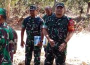 Pastikan Semua Sasaran Selesai, Dansatgas TMMD Pantau Langsung Semua Sasaran