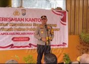 Kapolres Pelabuhan Makassar Resmikan Kantor Polsubsektor Kepulauan Sangkarrang