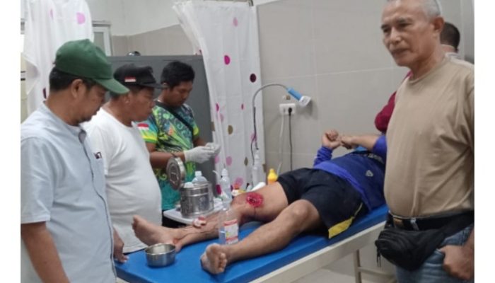 Satu Karyawan PT MS di Rujuk, Akibat Korban Pembacokan Yang Diduga di Lakukan Oleh Kelompok Tani Framatal