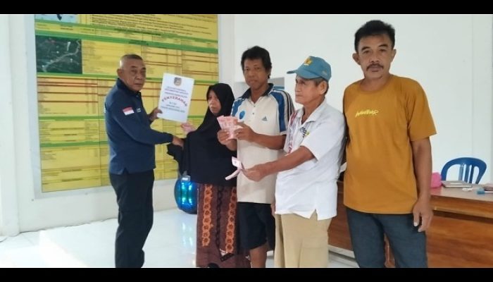 Pemdes Matabondu Resmi Salurkan BLT DD Tahap 1 2025 Kepada 9 KPM