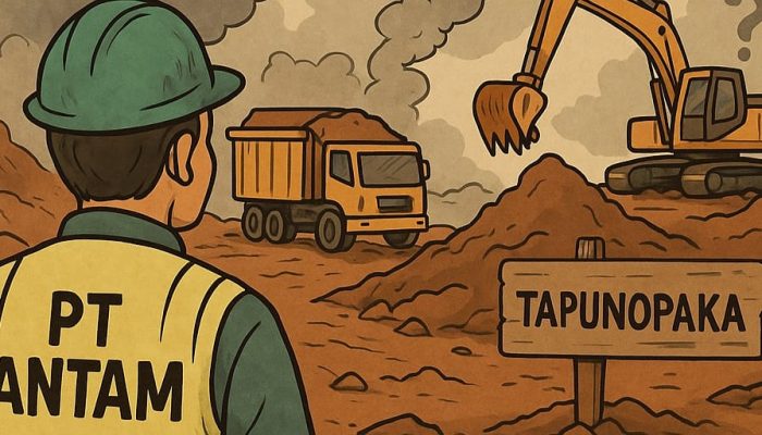 Produksi Nikel di Blok Tapunopaka Tak Transparan, PT Antam Dinilai Abaikan Akuntabilitas di Konut