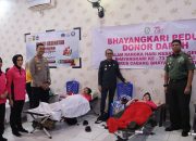 Sidokkes Polres Kolaka Gelar Bakti Kesehatan Donor Darah