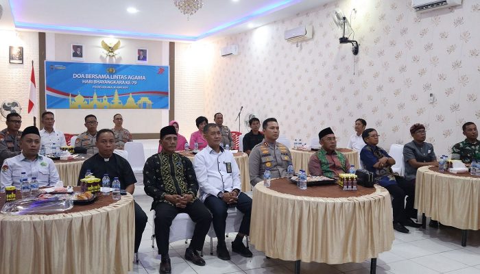 Doa Bersama Lintas Agama Dalam Rangka Menyambut Hari Bhayangkara Ke -79 Tanggal 1 Juli 2025