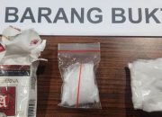 Ungkap Jaringan Lapas, Polres Kolaka Tangkap Pengedar Sabu 10,57 Gram