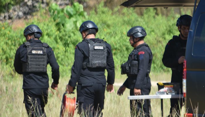 Barang Bukti Bom Ikan di Kajang Dimusnahkan Tim Jibom Gegana Polda Sulsel