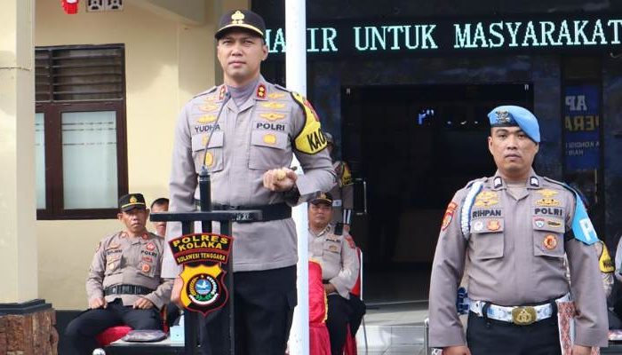 Kapolres Kolaka Pimpin Apel Operasi Patuh Anoa 2025, Fokus Wujudkan Tertib Lalu Lintas