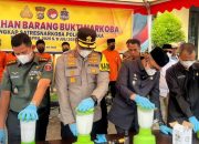 Polres Kolaka Musnahkan 1,4 Kg Narkoba : Komitmen Tegas Perangi Peredaran Narkotika