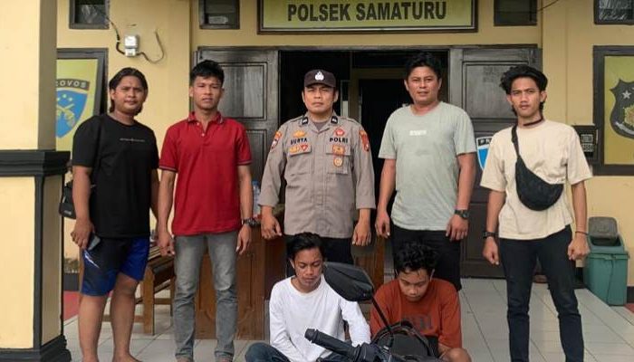 Polsek Wolo Ungkap Kasus Curanmor, Dua Terduga Pelaku Diamankan