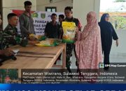 Kodim 1430/Konut Gelar Operasi Pasar Murah Bersama Bulog, Tekan Inflasi dan Bantu Warga