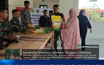 Kodim 1430/Konut Gelar Operasi Pasar Murah Bersama Bulog, Tekan Inflasi dan Bantu Warga