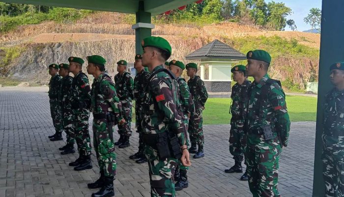 Kodim 1430/Konut Gelar Apel Kesiapsiagaan Antisipasi Aksi Unras di Konawe Utara