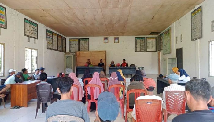 Pemdes Angata Gelar Musrenbangdes Tetapkan Skala Prioritas Pengembangan Tahun 2025