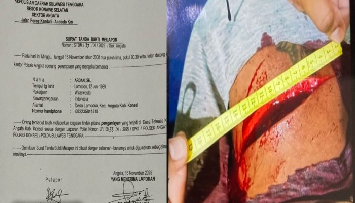 Pelaku Penganiayaan Berat di Konsel Ditangguhkan, Integritas Oknum Kapolsek Dan Penyidik Dipertanyakan