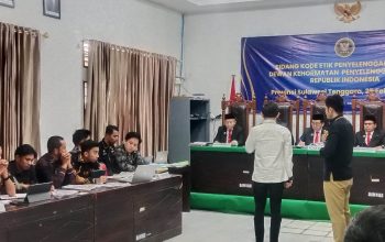 Dugaan Penyalahgunaan Dana Hibah 2024, KPU Konut di Periksa DKPP