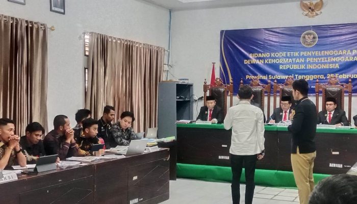 Dugaan Penyalahgunaan Dana Hibah 2024, KPU Konut di Periksa DKPP