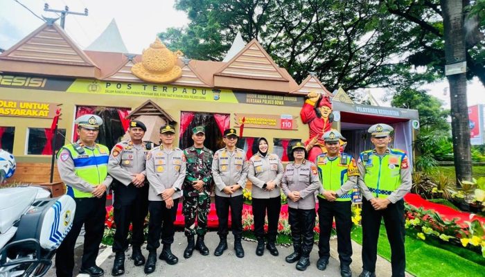 Itwasum Mabes Polri Cek Langsung Kesiapan Mudik di Gowa