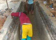 Tingkatkan Aksesibilitas Masyarakat, Pemdes Angata Bangun 2 Deker Plat