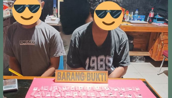 Polres Konsel Gagalkan Peredaran Sabu di Kecamatan Buke, Dua Pelaku Diamankan