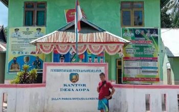 Klarifikasi Atas Tudingan Penyelewengan Dana Desa  2019 Hingga 2025, Begini Penjelasan Kades Aopa