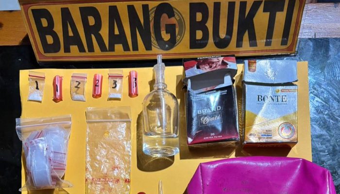 Tim Opsnal Satresnarkoba Polres Konsel Berhasil Mengungkap Peredaran Narkoba di Laeya, Dua Orang Di amankan