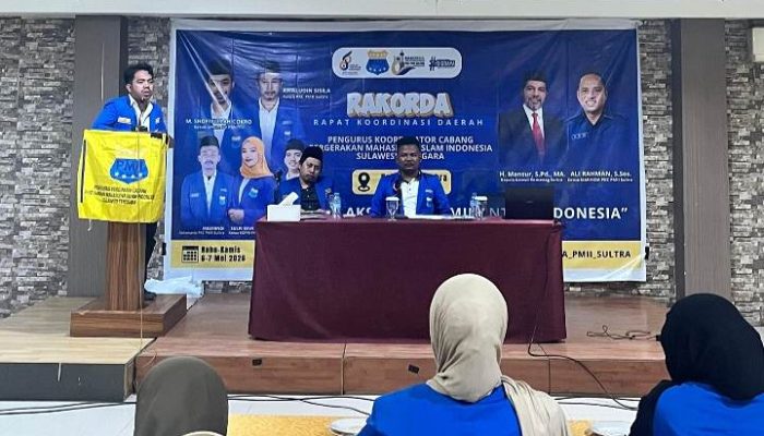 Tindak Lanjuti RAKORNAS PB PMII, PKC PMII Sultra Menggelar Rapat Koordinasi Daerah 2026