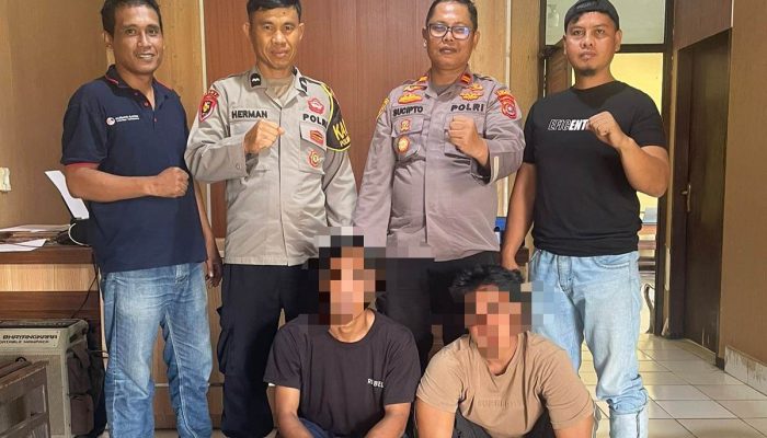 Dua Orang Terduga Pelaku Penganiayaan Berhasil di Amankan Polsek Tinanggea