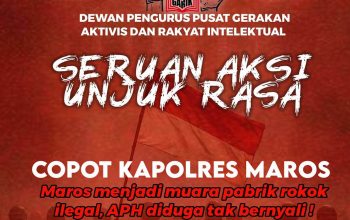 Dugaan Rokok Ilegal di Maros Memanas, GARIK Bakal Aksi Serentak di Polda Sulsel dan Mabes Polri