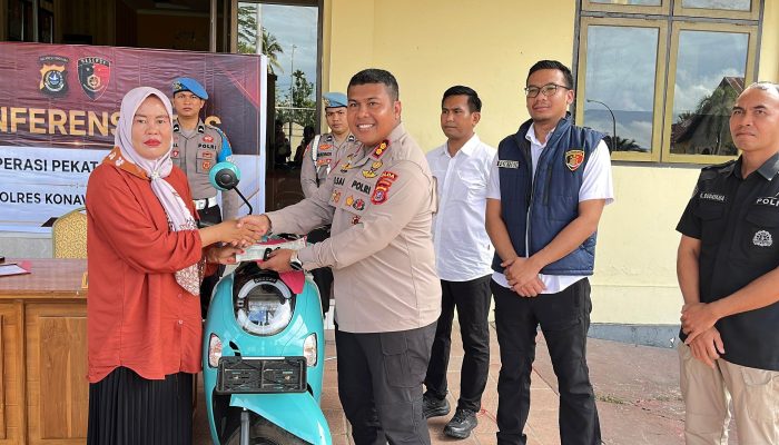 Polres Konsel Ungkap 55 Kasus Dalam Operasi Pekat Anoa 2026