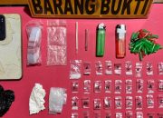 47 Saset Sabu Siap Edar, Seorang Pria Asal Laonti di Amankan Satresnarkoba Polres Konsel
