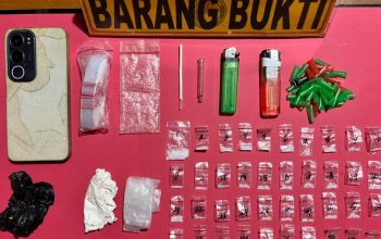 47 Saset Sabu Siap Edar, Seorang Pria Asal Laonti di Amankan Satresnarkoba Polres Konsel